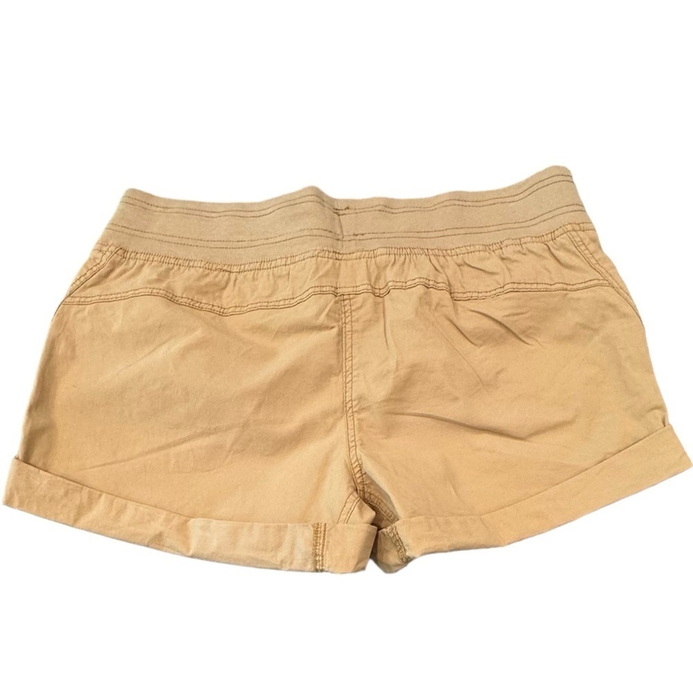 Planet Motherhood Size Large Maternity Shorts w/Drawstring & Underbelly Panel - Picture 3 of 5